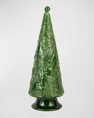 Foresta Textured Decorative Christmas Tree, 19.5"