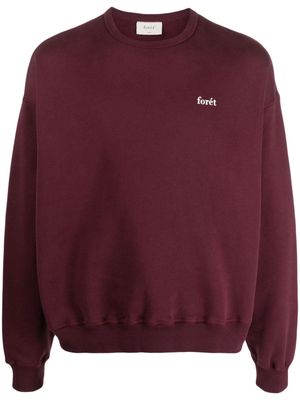 Foret Day logo-embroidered sweatshirt