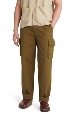 FORET Drip Cargo Pants in Army