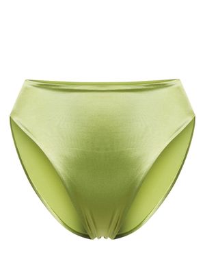 Form and Fold The 90s Rise bikini bottoms - Green