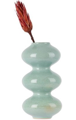 FORMA ROSA STUDIO Blue Wave Form Vase