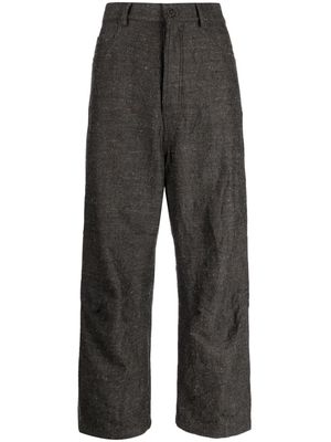 Forme D'expression five-pockets baggy trousers - Grey