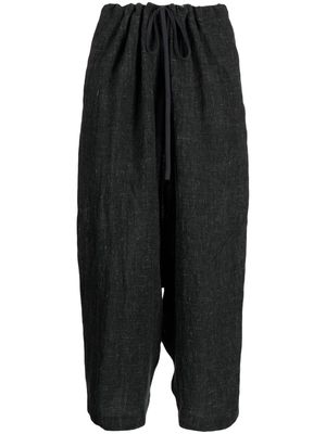 Forme D'expression high-waisted wide-leg trousers - Grey