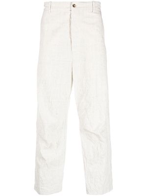 Forme D'expression mid-rise tapered trousers - Neutrals