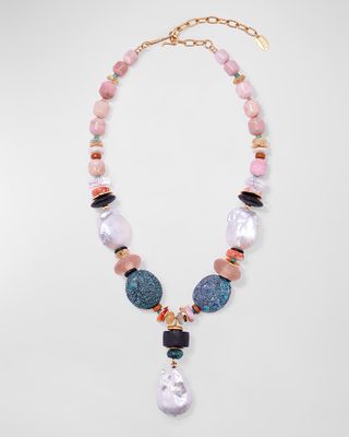 Forms in Nature Statement Necklace