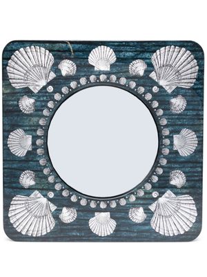 Fornasetti convex mirror frame - Silver