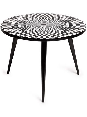Fornasetti Egocentrismo circular table top - Black