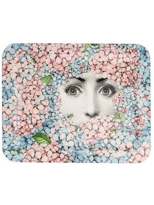 Fornasetti flower girl printed tray - Multicolour