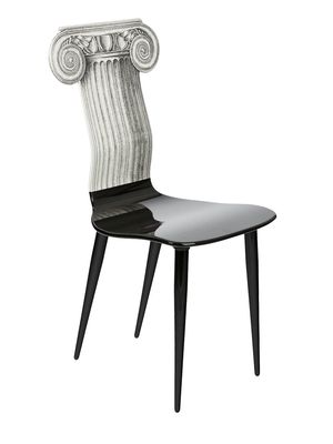 Fornasetti Ionic column chair - White