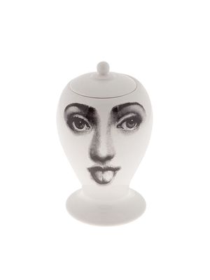 Fornasetti "L'antipatico" vase - White