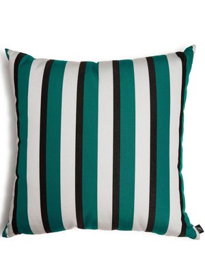 Fornasetti striped outdoor cushion - Green