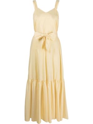 Forte Forte bow-detail sleeveless dress - Yellow