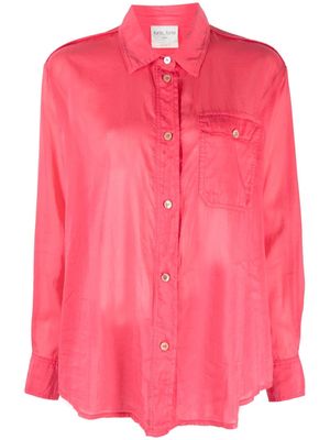 Forte Forte button-down long-sleeve shirt - Pink