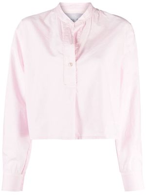 Forte Forte button-up cropped shirt - Pink