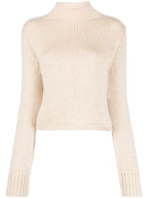 Forte Forte chunky-knit cropped jumper - Neutrals