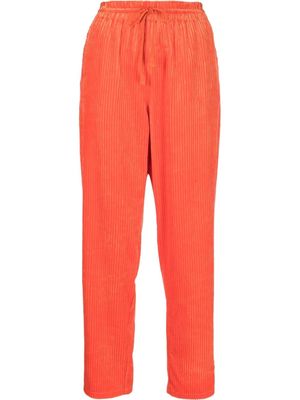 Forte Forte corduroy drawstring trousers - Orange
