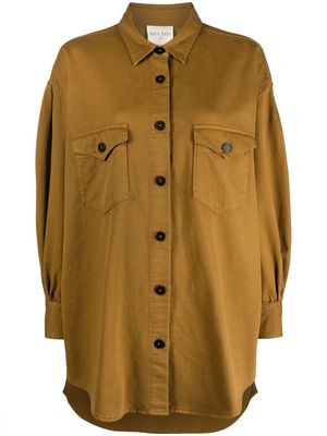 Forte Forte cotton shirt jacket - Brown