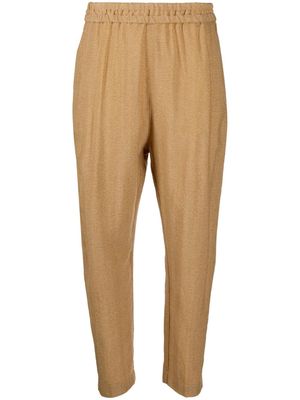 Forte Forte cropped mid-rise trousers - Neutrals
