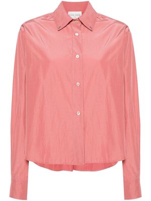 Forte Forte crystal-embellished shirt - Pink