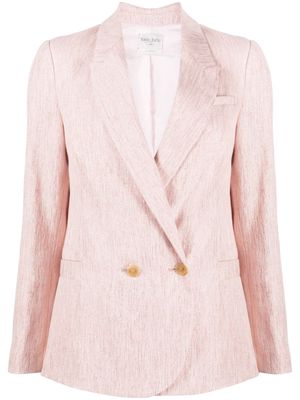 Forte Forte double-breasted blazer - Pink