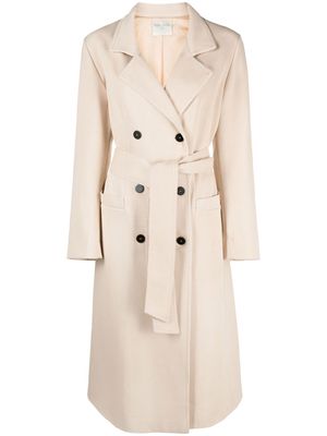 Forte Forte double-breasted coat - Pink