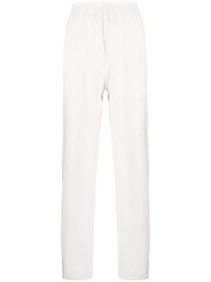 Forte Forte elasticated draped trousers - White