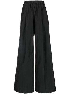 Forte Forte elasticated wide-leg trousers - Black