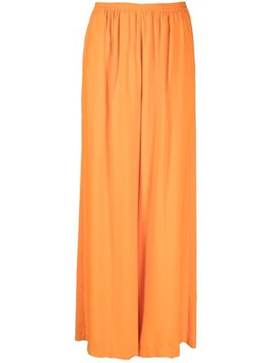 Forte Forte elasticated wide-leg trousers - Orange