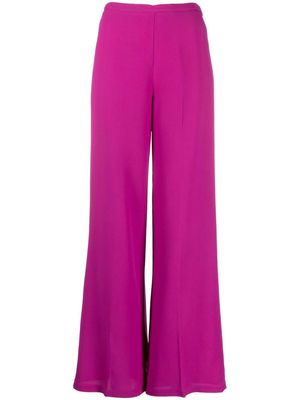 FORTE FORTE elasticated wide-leg trousers - Pink