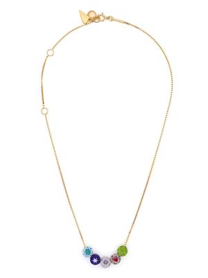 Forte Forte floral-charms necklace - Gold