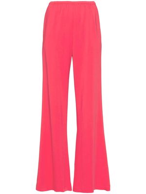 Forte Forte high-waisted cady palazzo pants - Pink