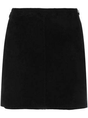 Forte Forte high-waisted mini skirt - Black