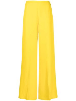 FORTE FORTE high-waisted wide-leg trousers - Yellow