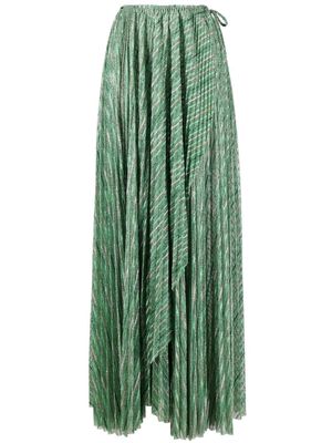 Forte Forte knitted mid-length skirt - Green