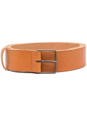 Forte Forte leather buckle-fastening belt - Brown