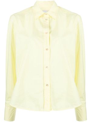 Forte Forte long-sleeve cotton shirt - Yellow