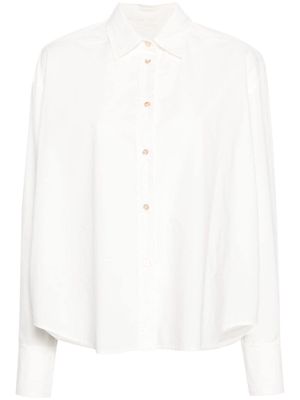 Forte Forte long-sleeve poplin shirt - White