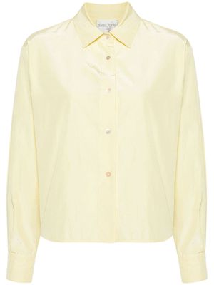 Forte Forte long-sleeve poplin shirt - Yellow