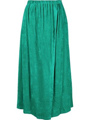 Forte Forte mid-length velvet skirt - Green