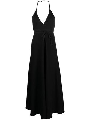 Forte Forte open-back linen maxi dress - Black