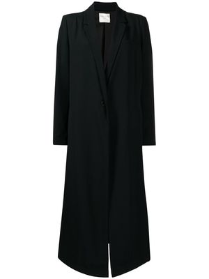 Forte Forte oversized single-breasted button coat - Blue