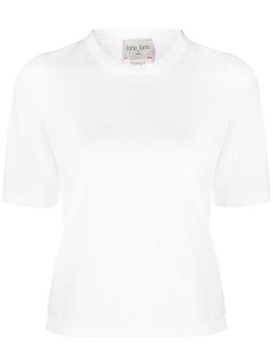 Forte Forte plain cotton T-shirt - White