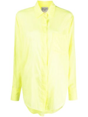 Forte Forte plain semi-sheer shirt - Yellow