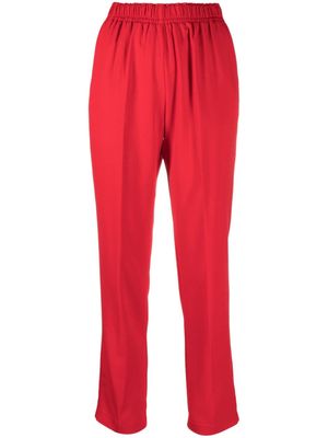 Forte Forte pleated high-waist trousers - Red
