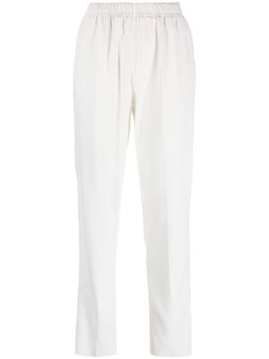 Forte Forte pleated high-waist trousers - White