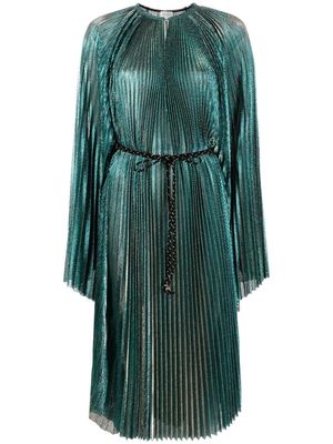 Forte Forte pleated midi dress - Blue