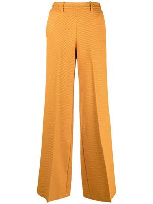 Forte Forte ribbed wide-leg trousers - Orange