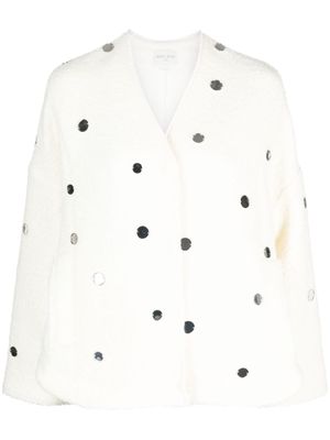 Forte Forte sequin-embellished jacket - White