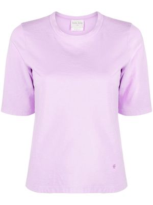 Forte Forte short-sleeve cotton T-shirt - Purple