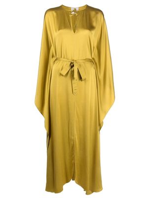 Forte Forte silk kaftan dress - Yellow